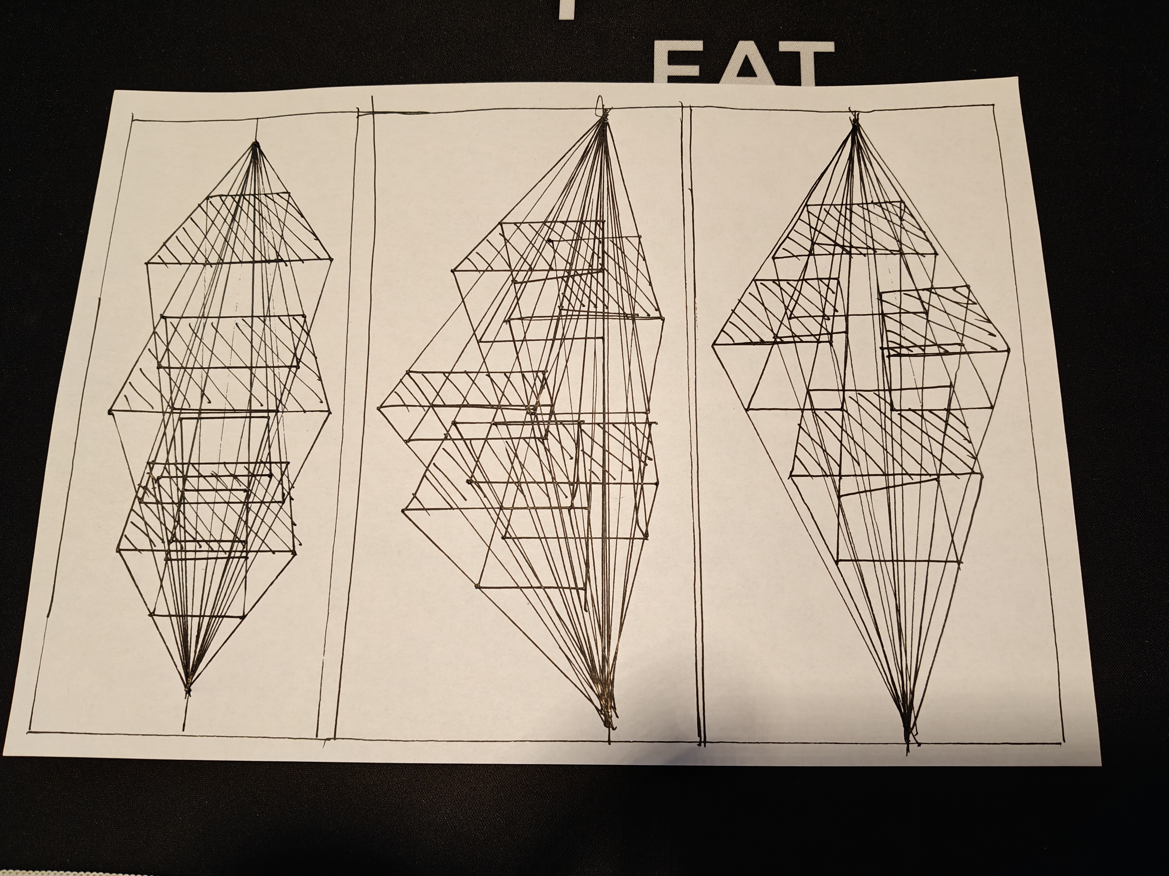 Plotted Perspective exercise