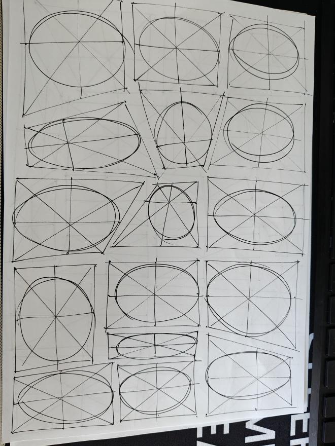 Ellipses in Planes exercise