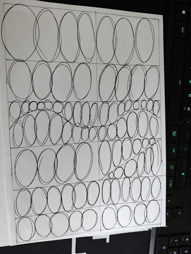 Tables of Ellipses practice from Lesson One